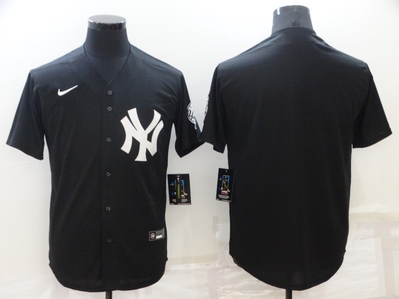 Cheap Men New York Yankees Blank Black Game 2022 Nike MLB Jersey